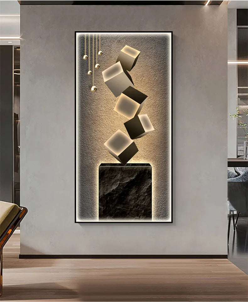Dlight Decor Crystal Wall Art Glow Lamp for Interiors Dlight Decor