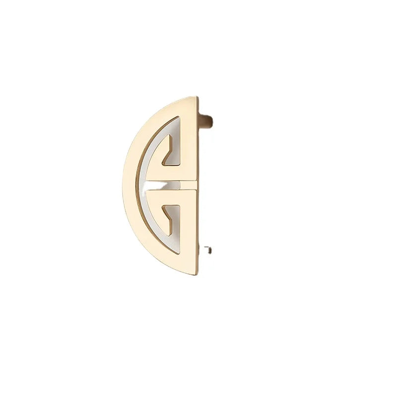 New Chinese-Style Zinc Alloy Cabinet Handles – Elegant Gold Pulls for Wardrobes, Drawers, and Cupboards Dlight Decor
