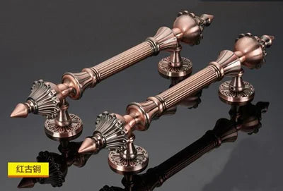 Antique Bronze Zinc Alloy Door Pull – Elegant Long Handle for Glass, Wooden, or Alloy Doors (280-550mm) Dlight Decor