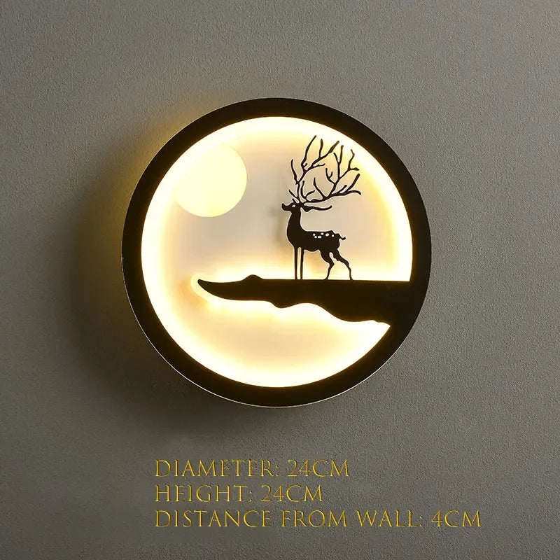 Dlight Decor Nordic Character Glow Wall Lamp Dlight Decor