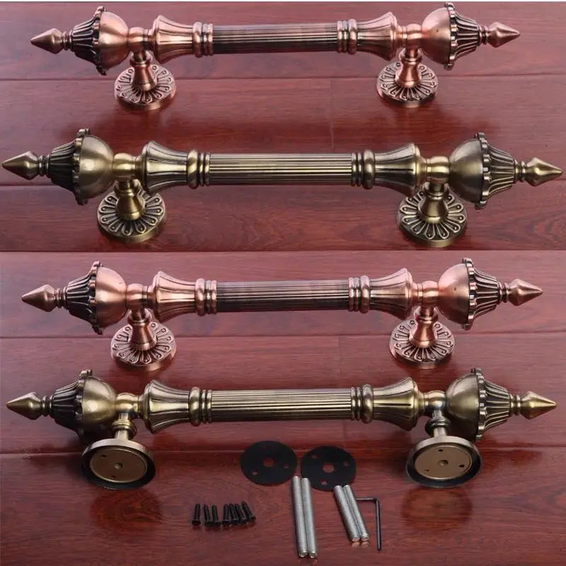 Antique Bronze Zinc Alloy Door Pull – Elegant Long Handle for Glass, Wooden, or Alloy Doors (280-550mm) Dlight Decor