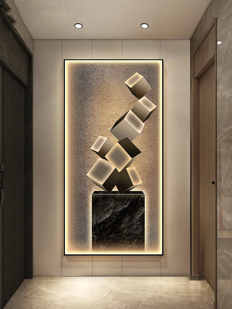 Dlight Decor Crystal Wall Art Glow Lamp for Interiors Dlight Decor