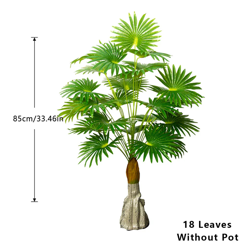 Dlight Decor Large Palm Tree 55 to 95cm Tropical Plant Dlight Decor