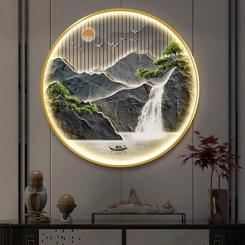 Dlight Decor Luxury Glow Round Wall Light for Interiors Dlight Decor