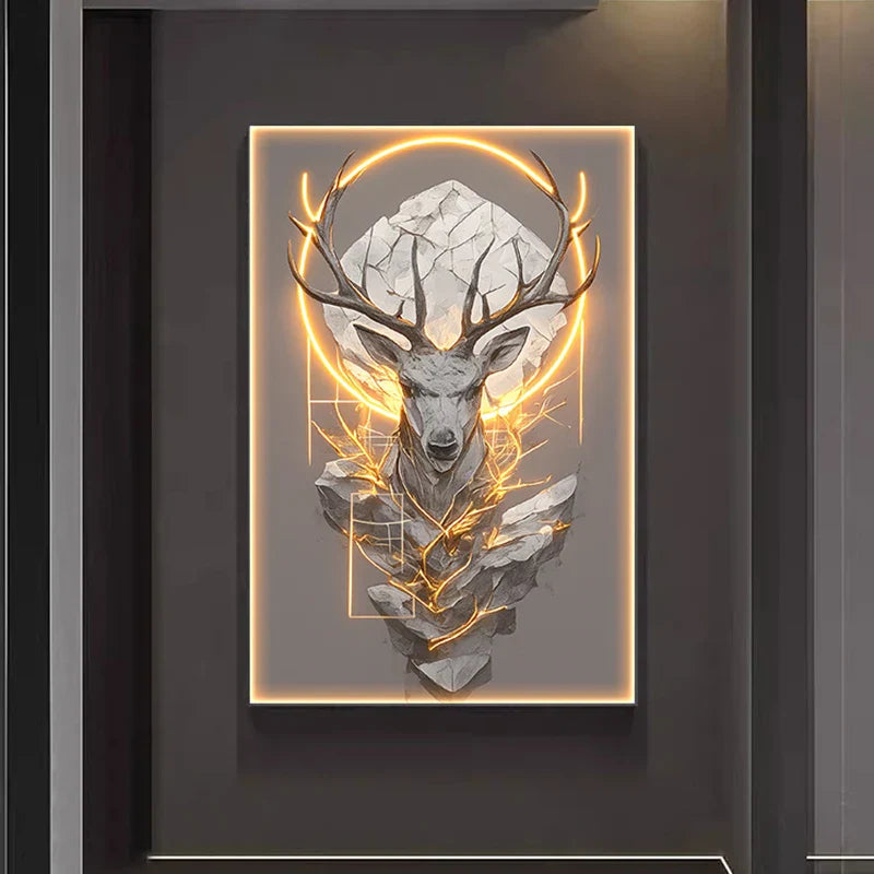 Dlight Decor Reindeer Wall Glow for Luxe Entry Spaces Dlight Decor