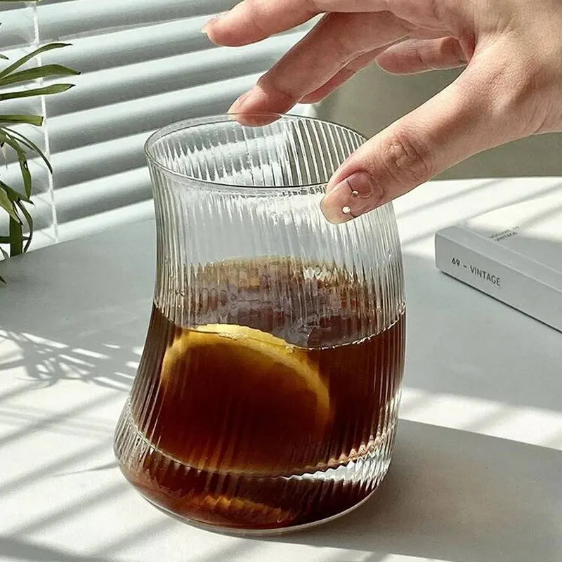 Dlight Decor Irregular Glass Mug 325ml or 500ml Dlight Decor
