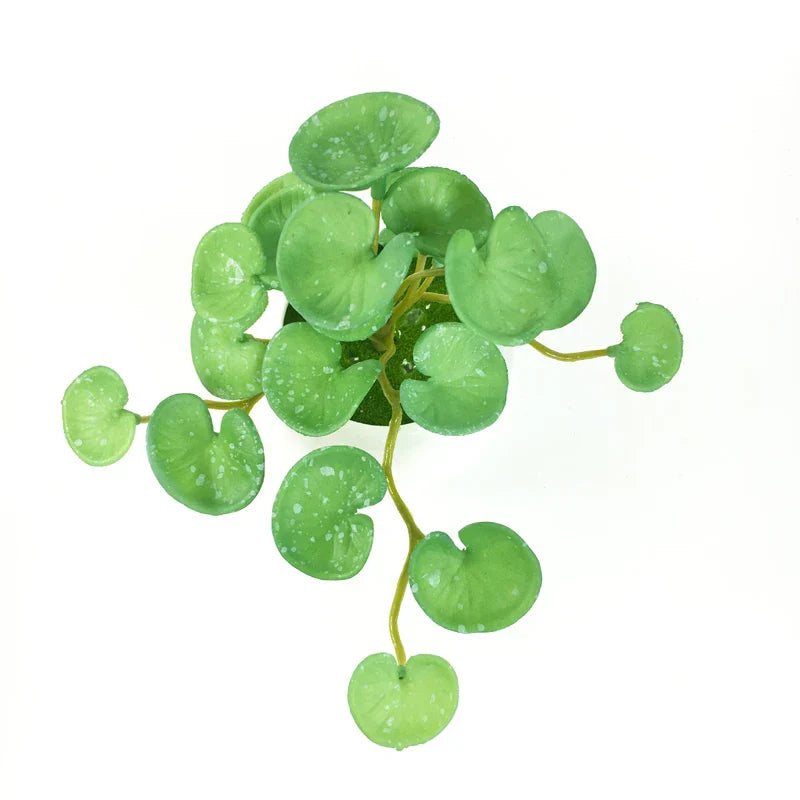 Dlight Decor 15cm Lucky Grass Foliage Bouquet for Home and Bonsai Decor Dlight Decor