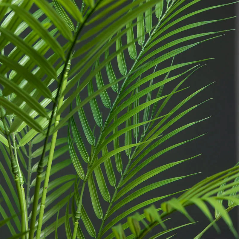 Dlight Decor 88cm Tropical Palm Fern Branch with Real Touch Leaves Dlight Decor