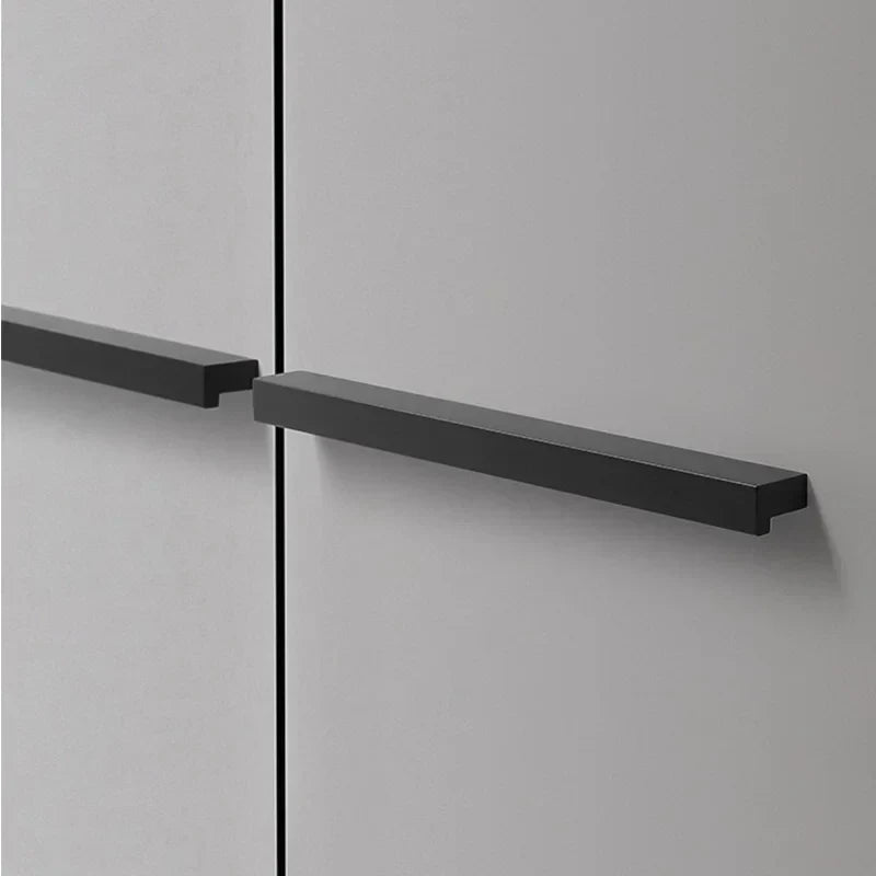 Modern Long T-Bar Aluminum Cabinet Handles – Brushed Gold, Silver, and Black Pulls for Drawers and Cupboards (700-1200mm) Dlight Decor