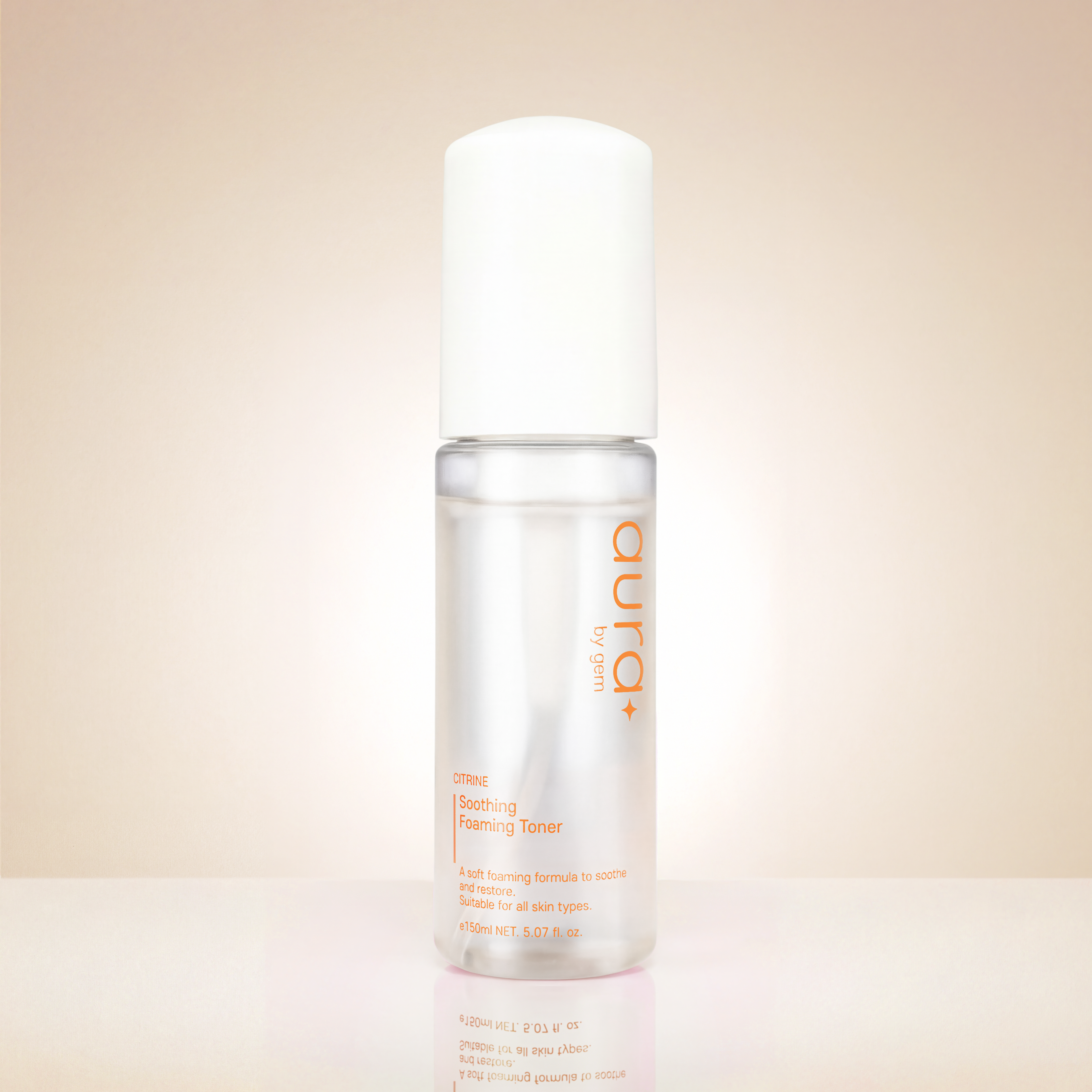 Soothing Foaming Toner Aura by Gem