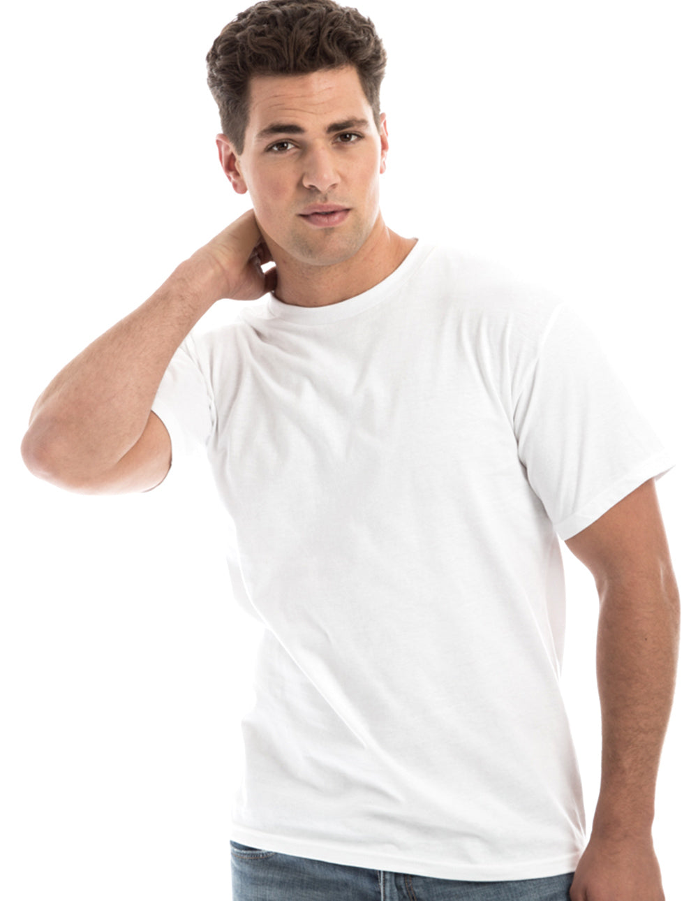 Retro Ring-Spun Crew Neck T-Shirt 2100 SpectraUSA