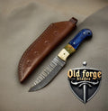 Damascus Knife Store Handmade damascus hunting knives Skinning Knife OLD FORGE BLADES