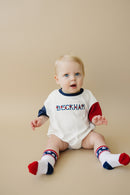 Stars and Stripes 4th of July Socks - Infant, Toddler, Youth & Adult Sizes Little Joy Co.