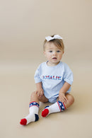 Stars and Stripes 4th of July Socks - Infant, Toddler, Youth & Adult Sizes Little Joy Co.