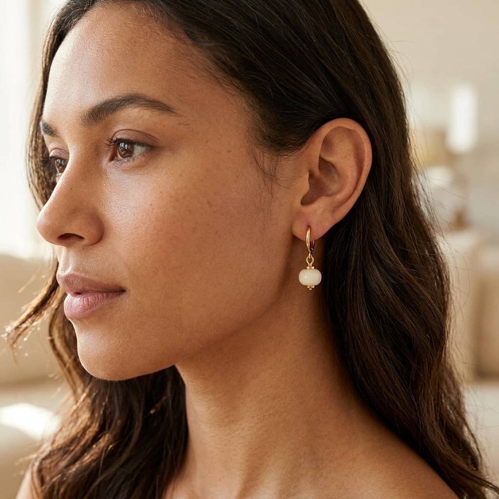 Bella Huggie Hoops Ostella Shells