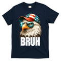 Bruh Fourth 4th Of July Eagle American Patriotic T-Shirt Mood Vibes Tees - Express Your Mood, Wear Your Style