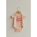 Brave Girls Club Pink Baby Bodysuit