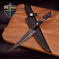 Premium Damascus Steel American Fillet Knife OLD FORGE BLADES