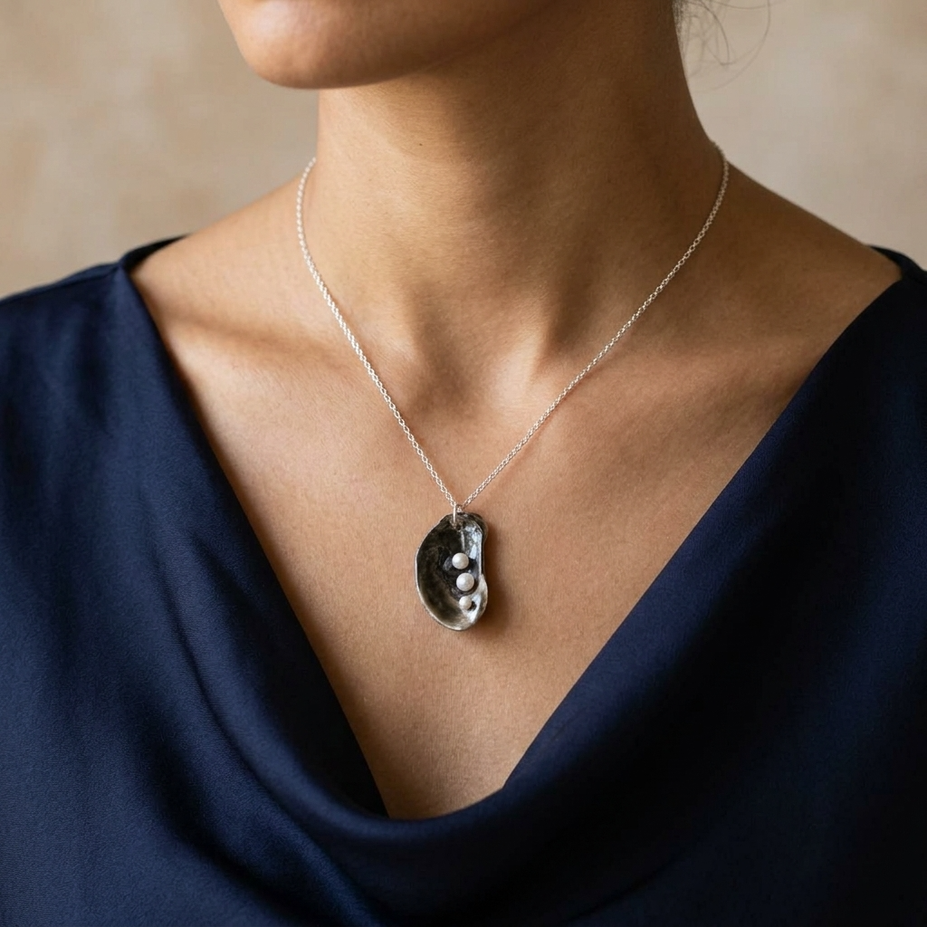 Collins Pendant Necklace Ostella Shells