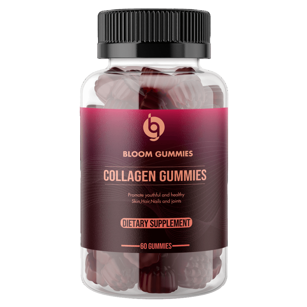 Collagen Gummies – Type I & III Hydrolyzed | Skin, Hair & Nails | BLOOM by ZNETICS Znetics