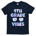 Cute Funny 4th Grade Vibes Cool Sunglasses T-Shirt Mood Vibes Tees - Express Your Mood, Wear Your Style