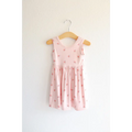 Bamboo Adventure Daisy Twirl Dress in Pink with Floral Print