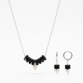 Dalmatian Necklace & Earrings Set Ostella Shells