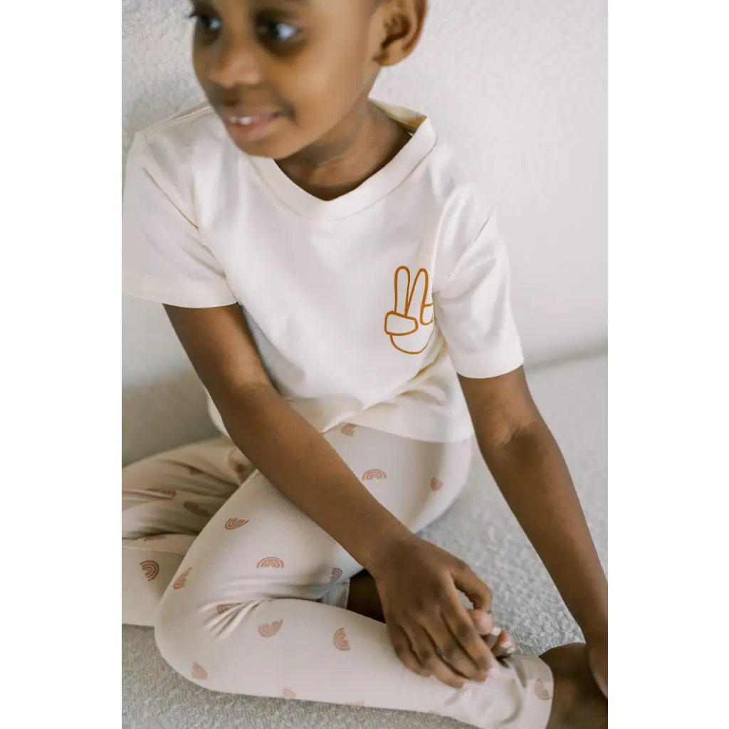 Rainbow Leggings for Kids