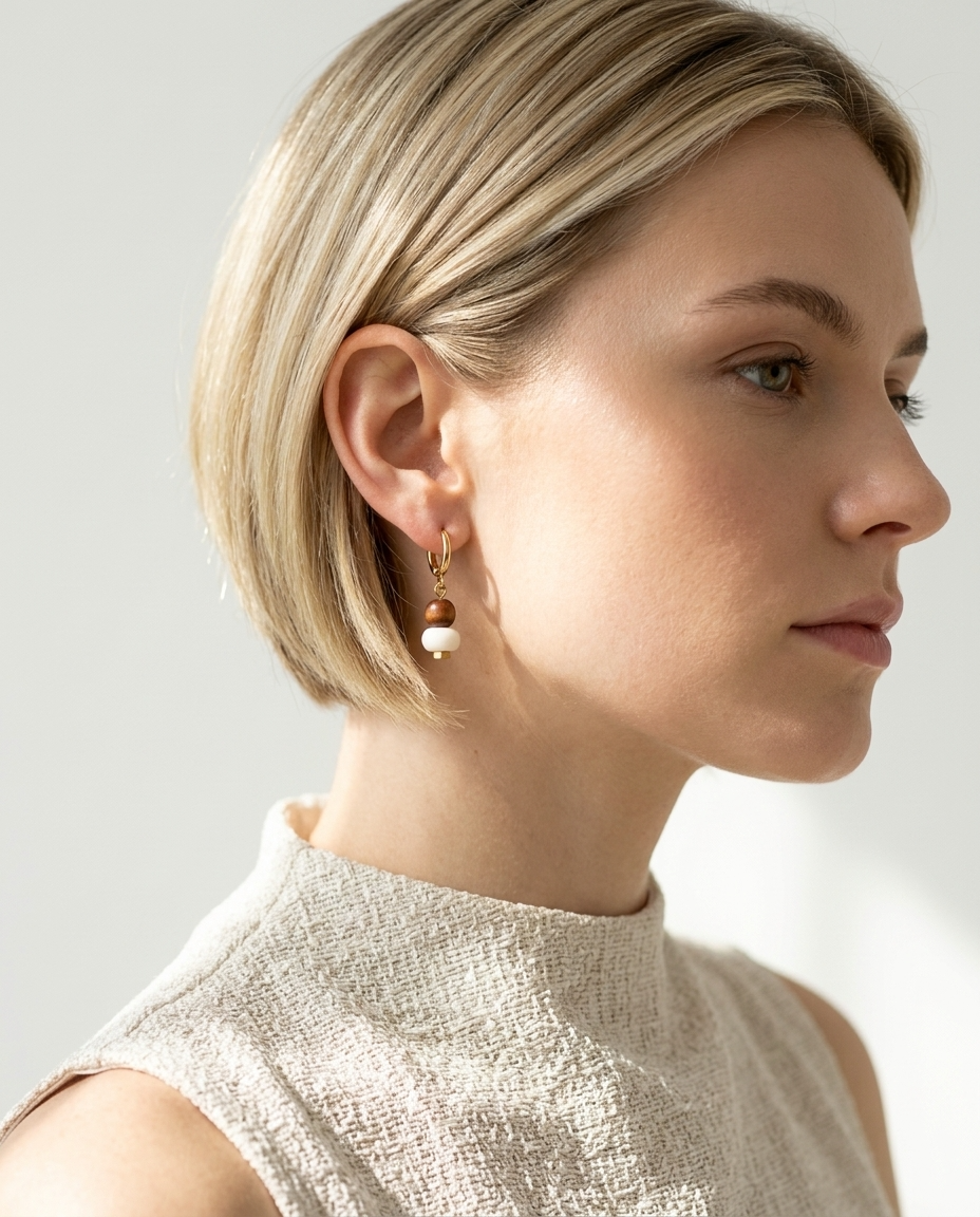 Isla Huggie Hoops Ostella Shells