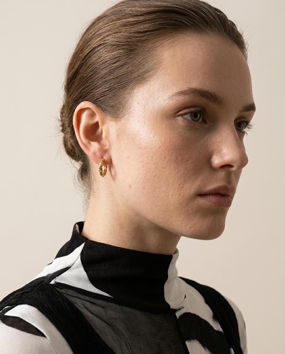 Sofie Mini Hoops Ostella Shells