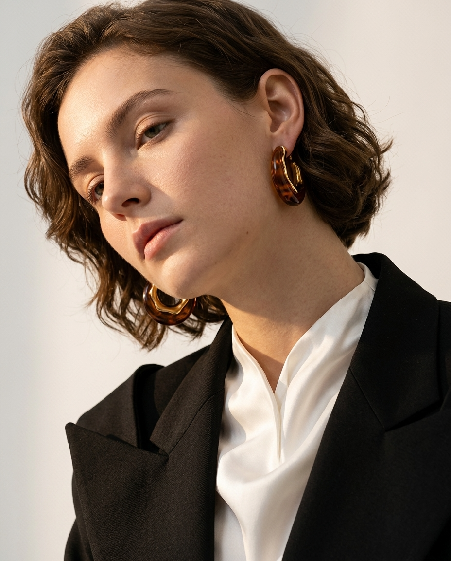 Valarie Earrings Ostella Shells