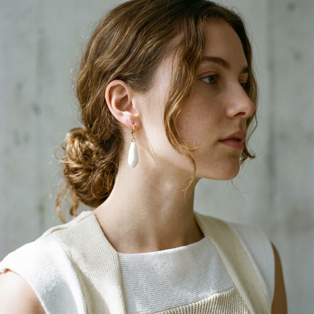 Olive Earrings Ostella Shells