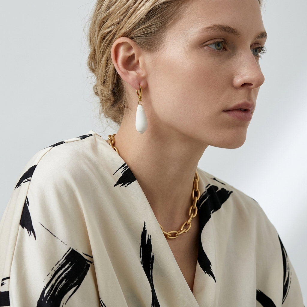 Olive Earrings Ostella Shells