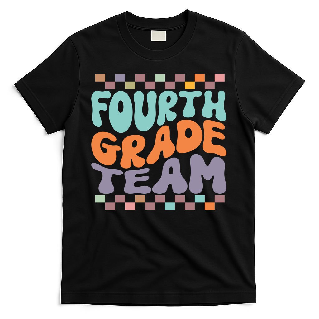 Fourth Grade Team Teacher Student Back To School 4th Grade Gift T-Shirt Mood Vibes Tees - Express Your Mood, Wear Your Style