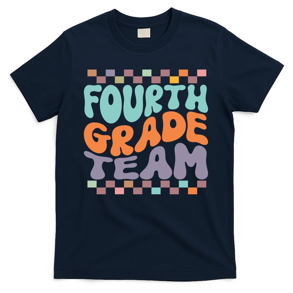 Fourth Grade Team Teacher Student Back To School 4th Grade Gift T-Shirt Mood Vibes Tees - Express Your Mood, Wear Your Style