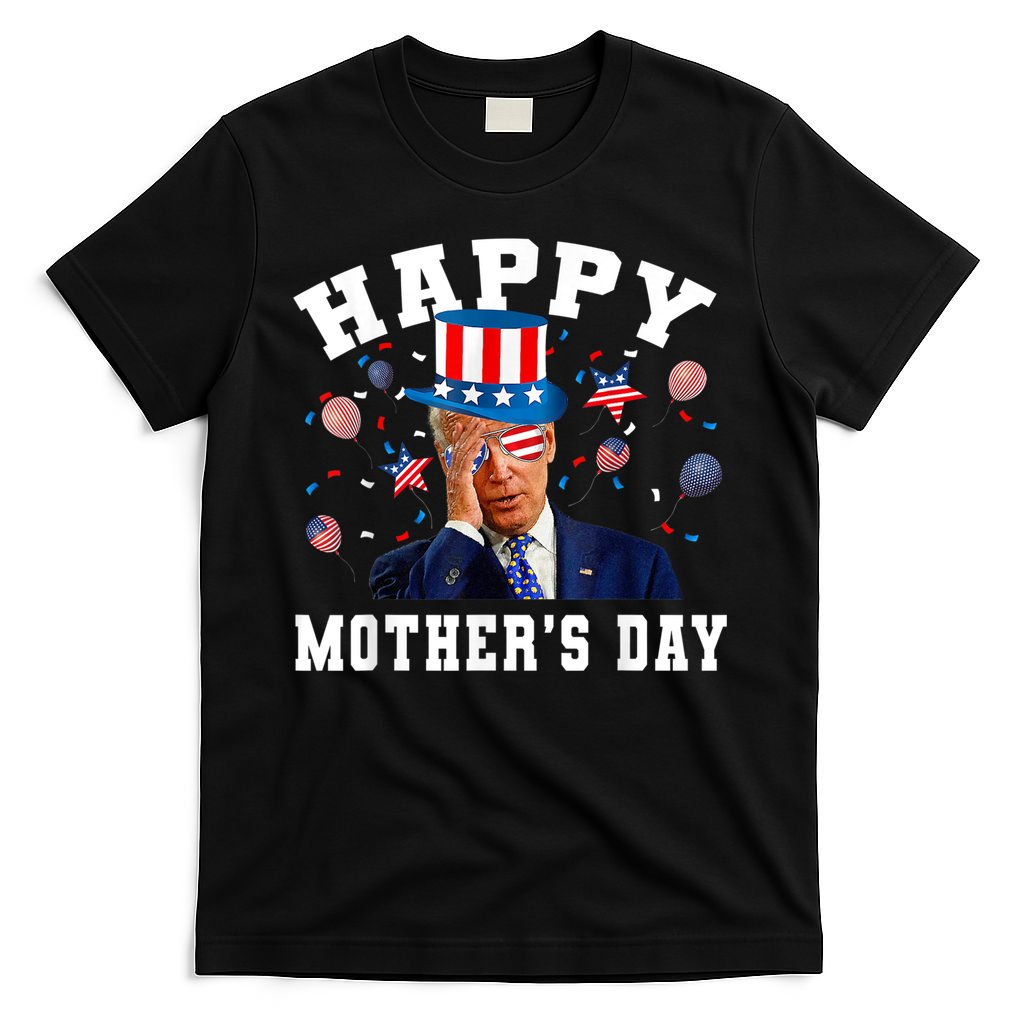 Funny Joe Biden Happy 4th Of July Confused Mother's Day T-Shirt Mood Vibes Tees - Express Your Mood, Wear Your Style
