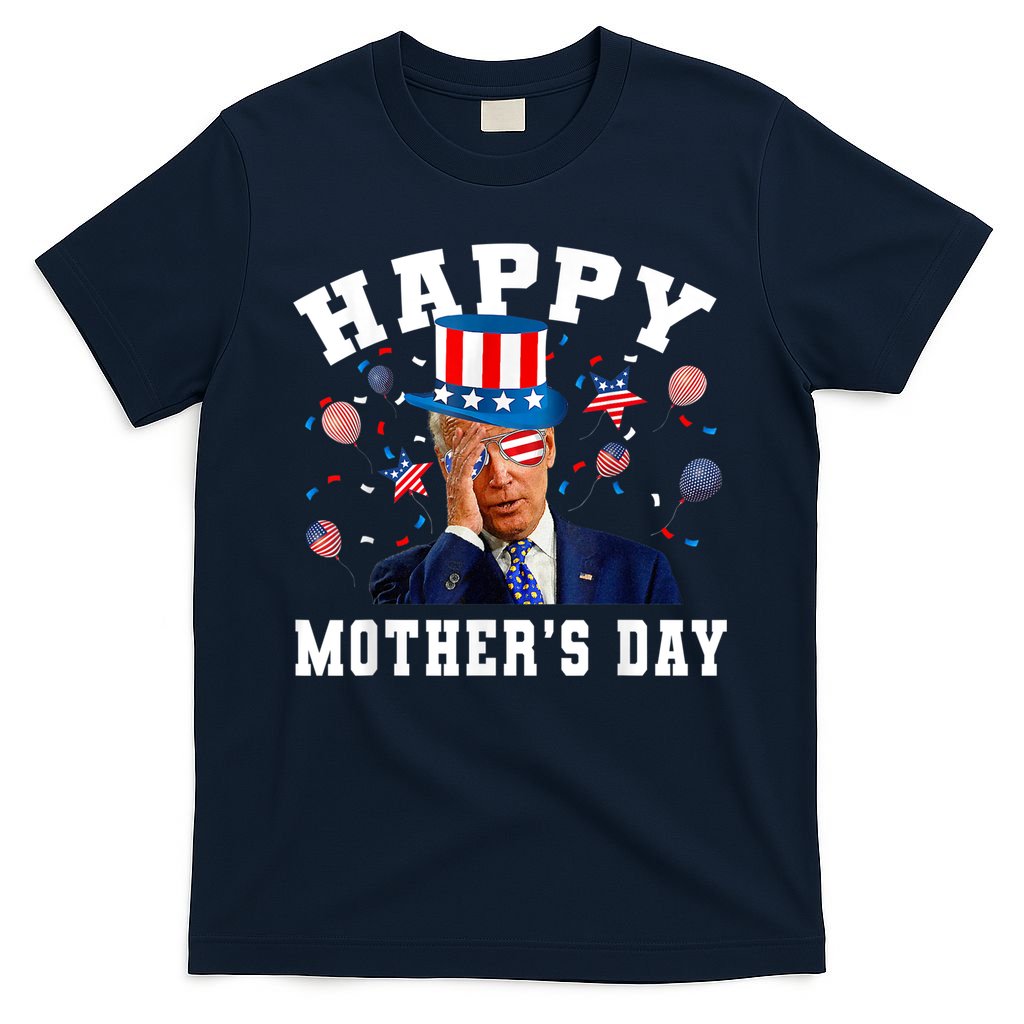 Funny Joe Biden Happy 4th Of July Confused Mother's Day T-Shirt Mood Vibes Tees - Express Your Mood, Wear Your Style