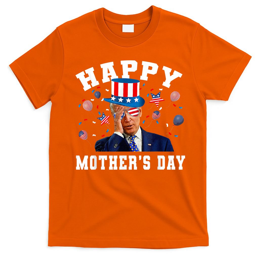 Funny Joe Biden Happy 4th Of July Confused Mother's Day T-Shirt Mood Vibes Tees - Express Your Mood, Wear Your Style