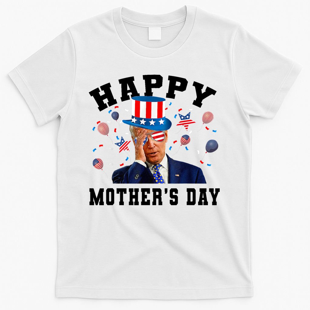 Funny Joe Biden Happy 4th Of July Confused Mother's Day T-Shirt Mood Vibes Tees - Express Your Mood, Wear Your Style
