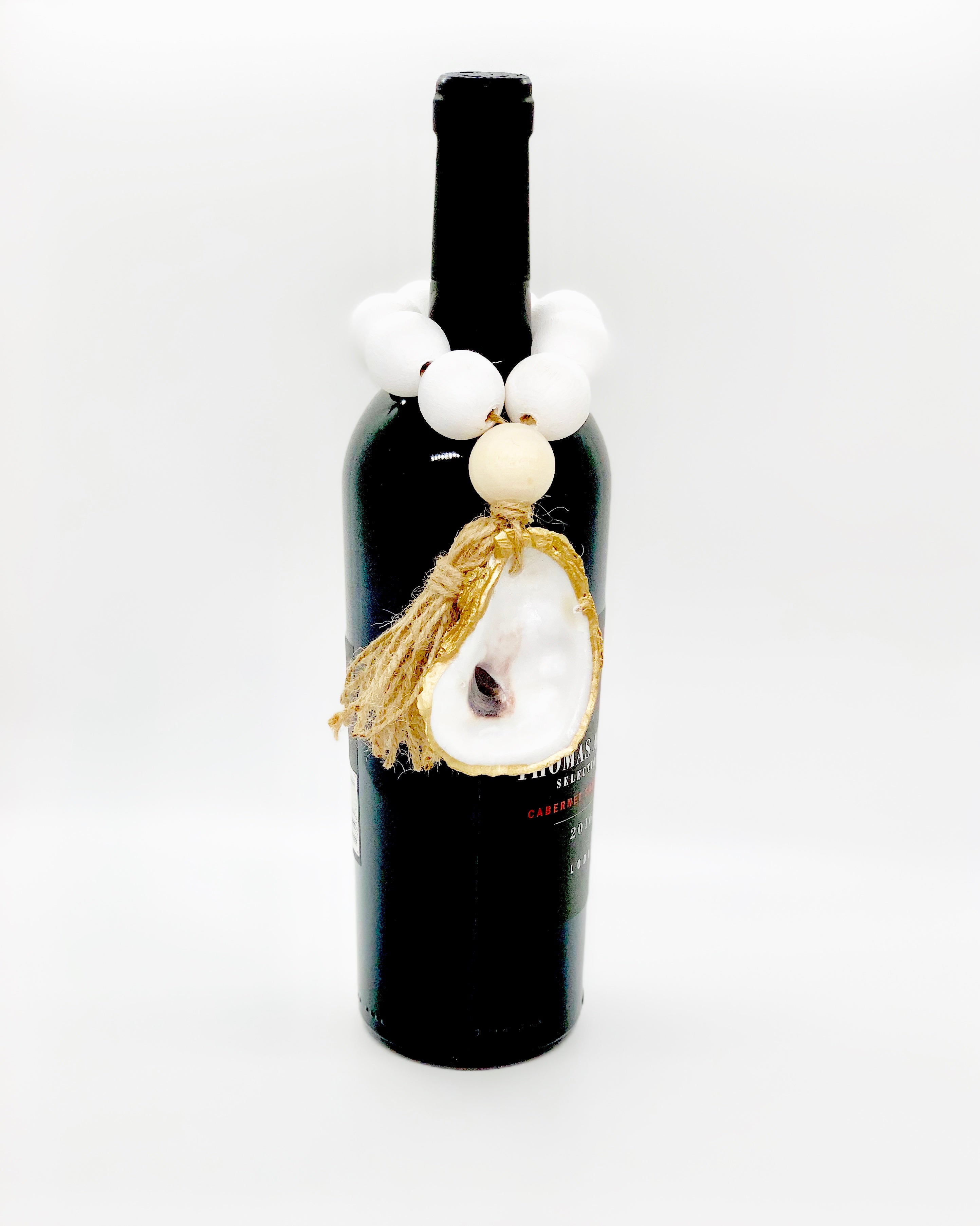 The Tide Pool - Boho - White with Sea Glass