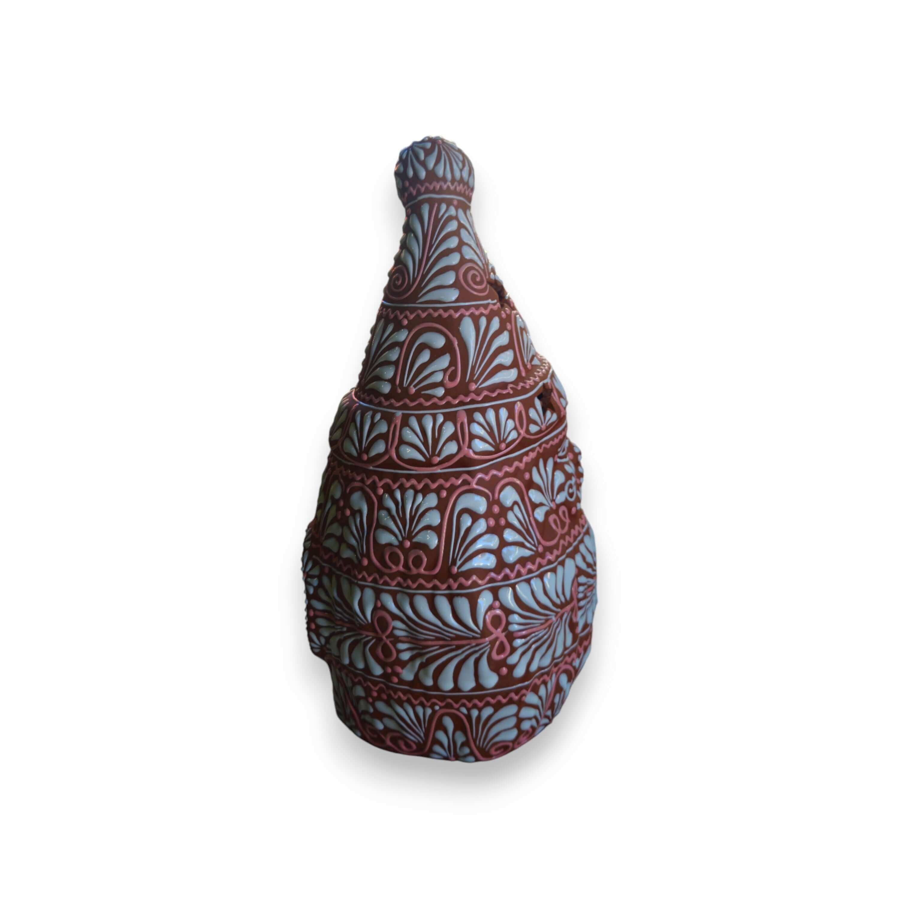 Terracotta Talavera Santa | Handmade Holiday Statue
