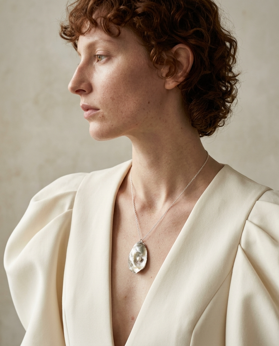 Valentino Pendant Necklace Ostella Shells