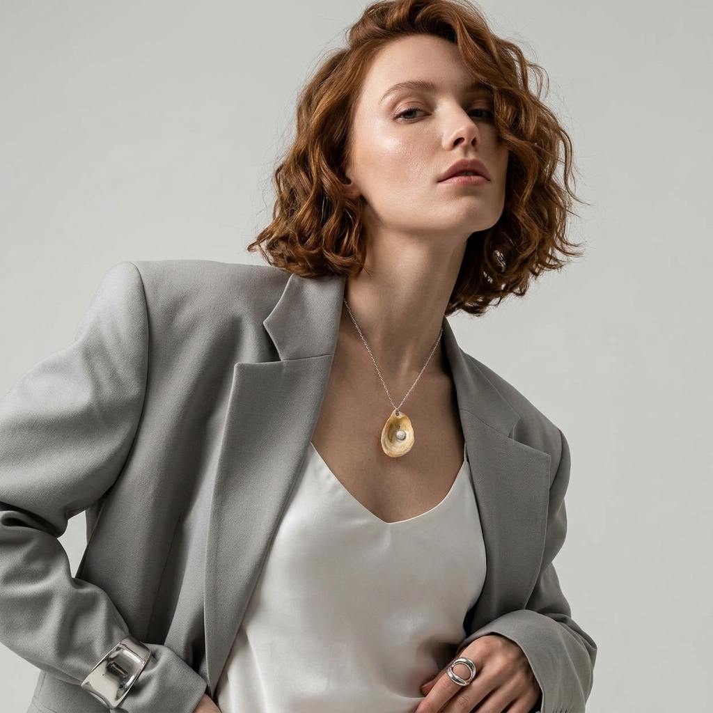 Taryn Pendant Necklace Ostella Shells