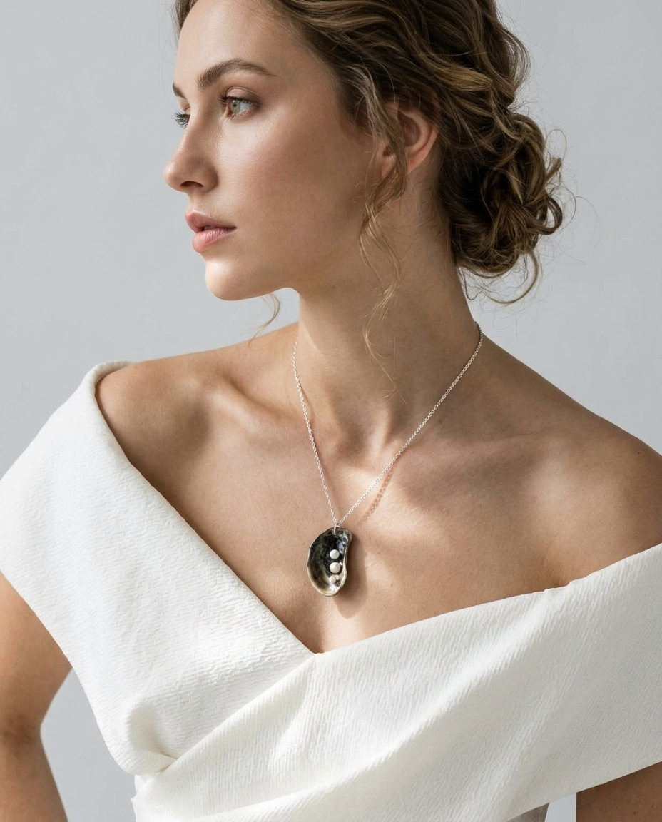Collins Pendant Necklace Ostella Shells