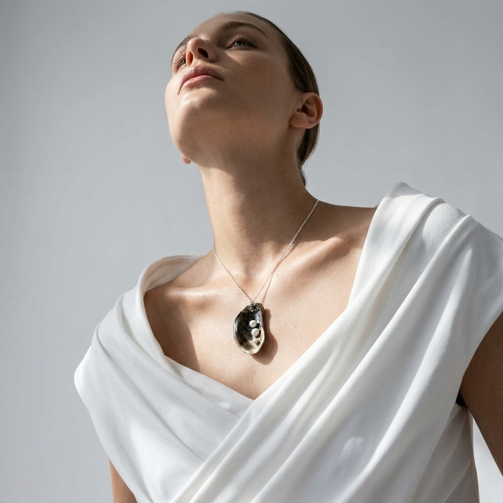 Collins Pendant Necklace Ostella Shells