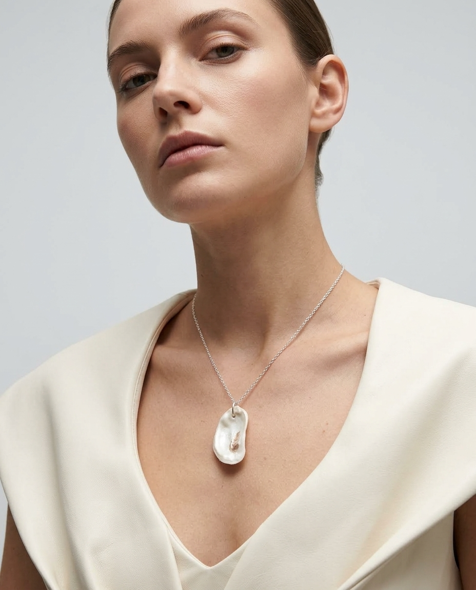 Wren Pendant Necklace Ostella Shells