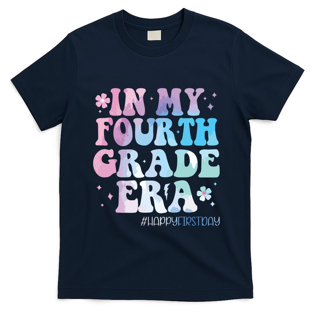 In My Fourth Grade Era Back To School 4th Grade Teacher T-Shirt Mood Vibes Tees - Express Your Mood, Wear Your Style
