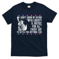 Liberty Justice For All Patriotic 4th Of July T-Shirt Mood Vibes Tees - Express Your Mood, Wear Your Style