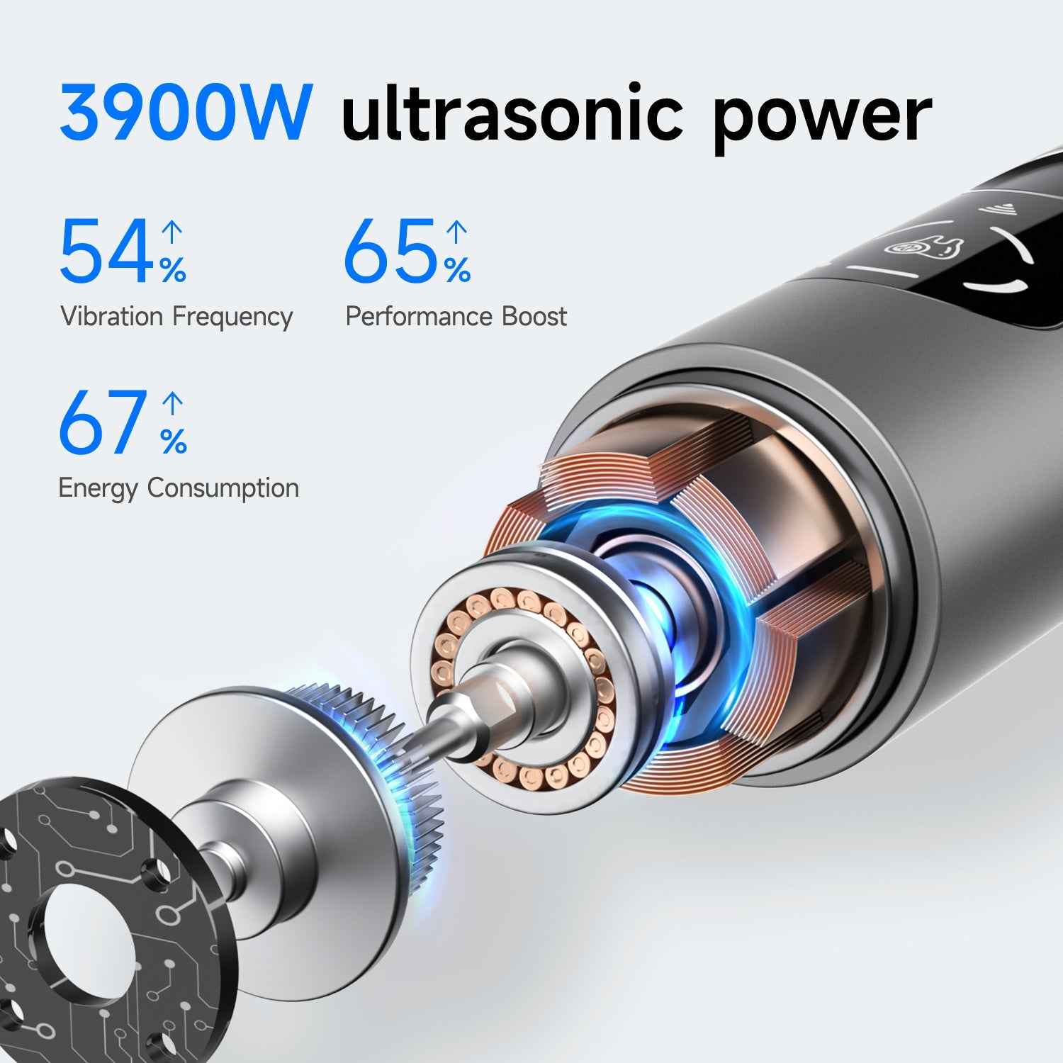 M1 Ultrasonic Tooth Cleaner | Professional Plaque & Tartar Removal