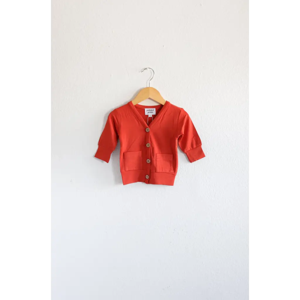 Buttery Soft Mini Grandpa Cardigan